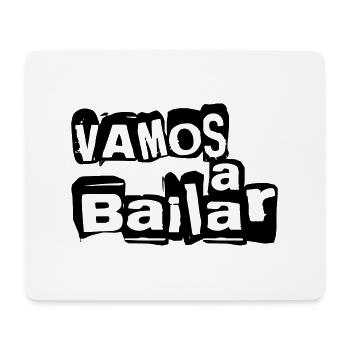 Vamos a bailar - Chemise de danse - Tapis de souris (format paysage) - blanc - Devant