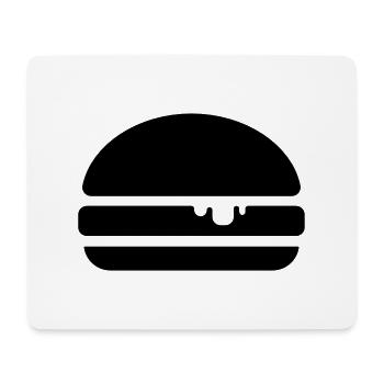 Hamburger Minimalismus - Mousepad (Querformat) - Weiß - Vorne