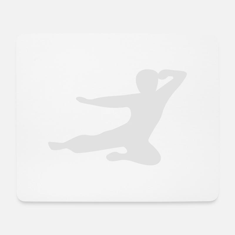 Kung Fu, jeet kune do - Mousepad (Querformat) - Weiß
