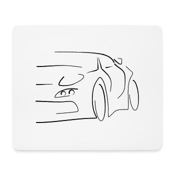 Tuning - Mousepad (Querformat) - Weiß - Vorne