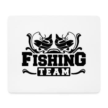 fishing_team_dp1 - Tapis de souris (format paysage) - blanc - Devant