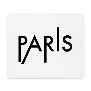 Modern Paris design France gift - Mouse Pad (horizontal) - white - Front