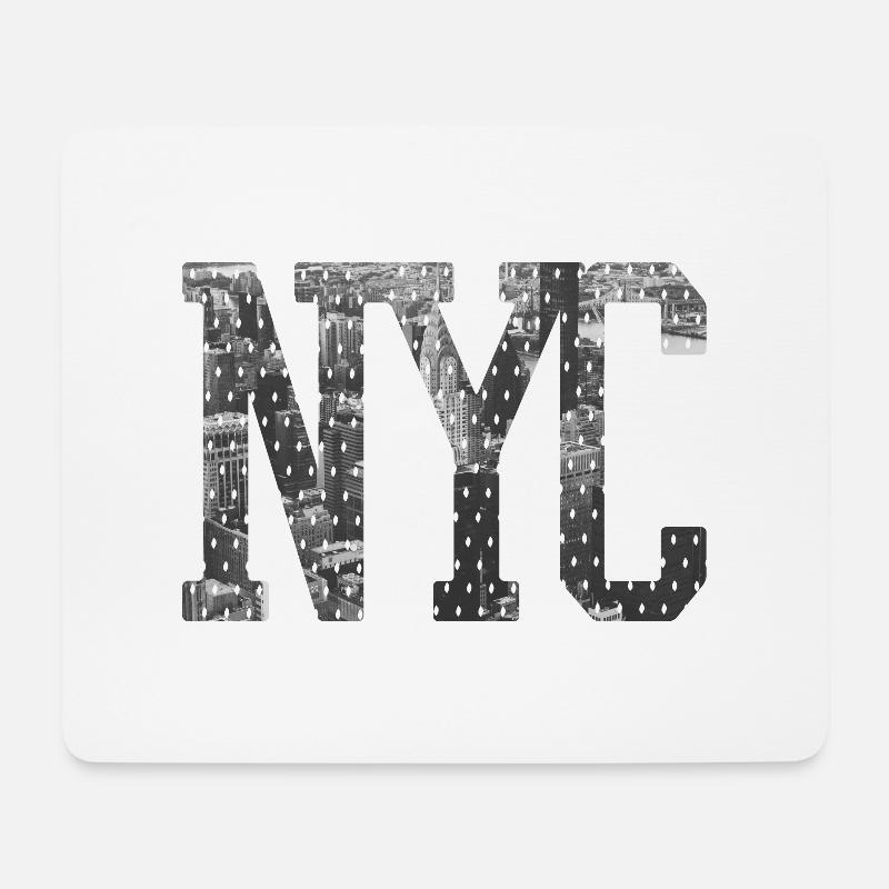 NYC - Mouse Pad (horizontal) - white