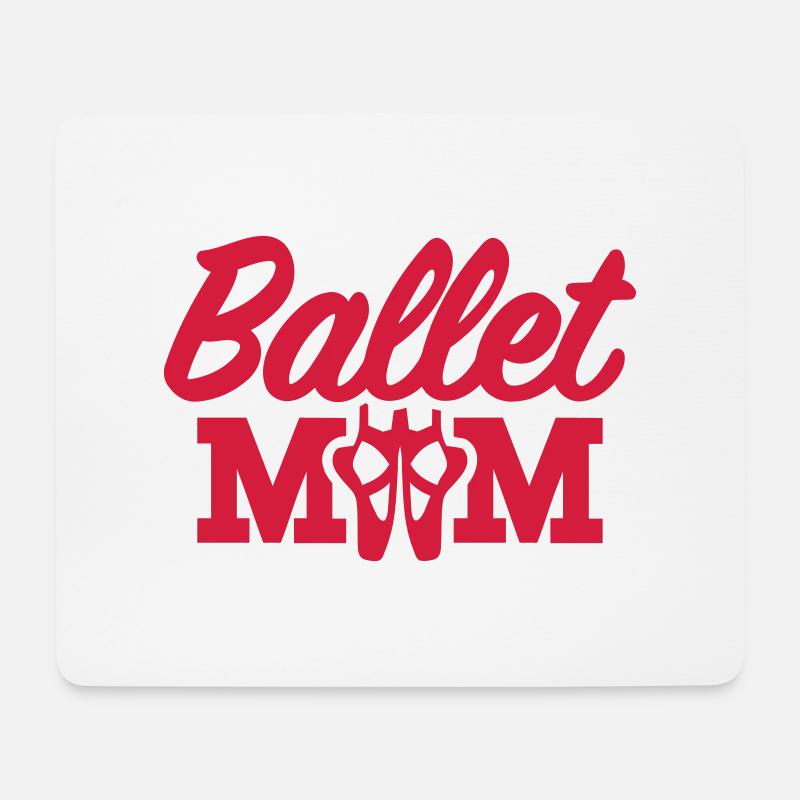 Ballett - Mousepad (Querformat) - Weiß