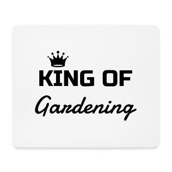 Garden - Gardener - Gardening - Green - Nature - Tapis de souris (format paysage) - blanc - Devant