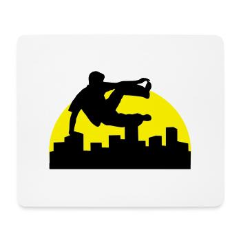 Freerunning, free running, free runner - Mouse Pad (horizontal) - white - Front
