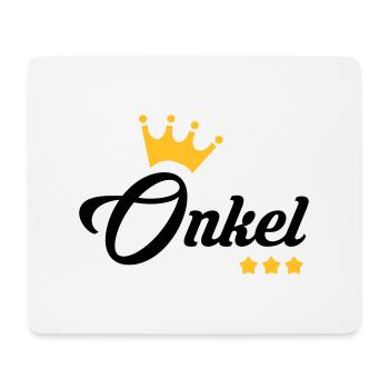 Onkel / Tante / Vetter / Cousin / Kusine - Mousepad (Querformat) - Weiß - Vorne