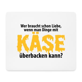 Liebe Käse backen Grill Ofen Herd Küche Toast Amor - Mousepad (Querformat) - Weiß - Vorne