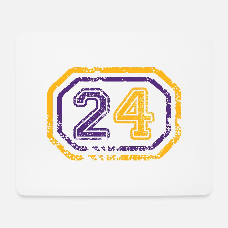 Mamba die Legende - Mousepad (Querformat) - Weiß