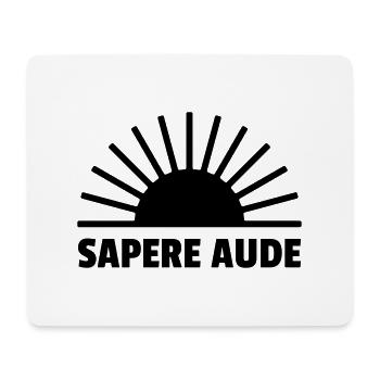 sapere aude - latein - Mousepad (Querformat) - Weiß - Vorne