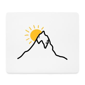 Sunrise - Mouse Pad (horizontal) - white - Front