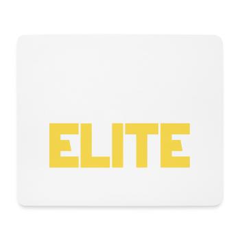 I´m Elite (gelb) - Mousepad (Querformat) - Weiß - Vorne