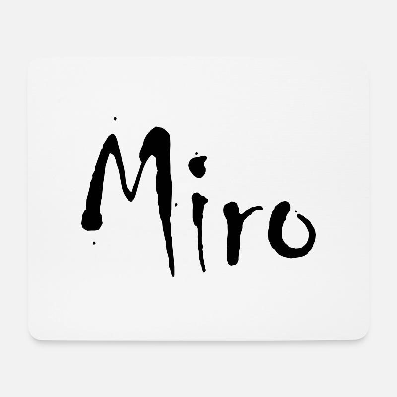 Miro - Mouse Pad (horizontal) - white