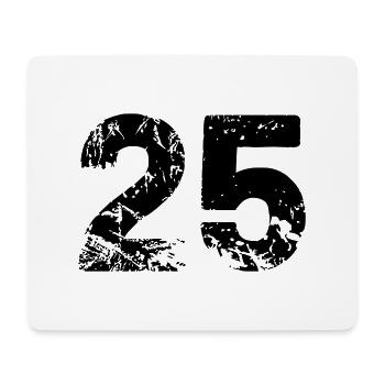 25 - Mouse Pad (horizontal) - white - Front