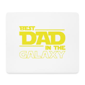BEST DAD IN THE GALAXY - Mouse Pad (horizontal) - white - Front