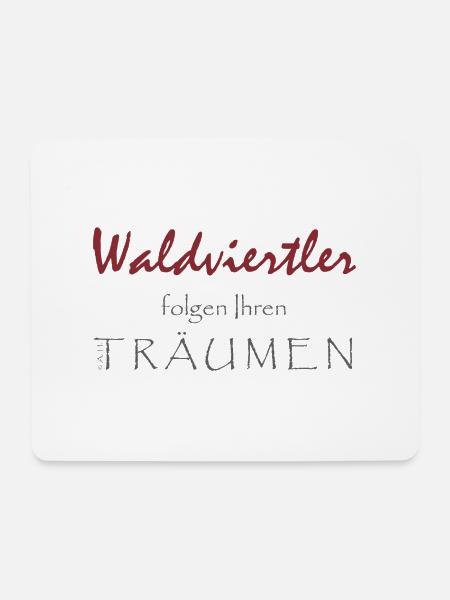Waldviertler 11 - Mousepad (Querformat) - Weiß