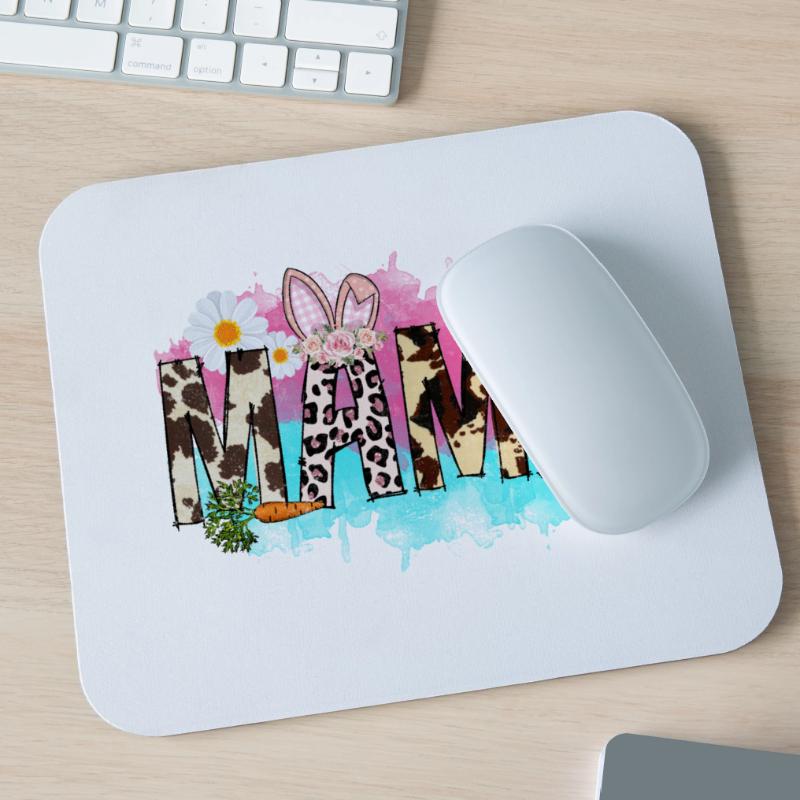 Happy Easter Easter Easter Egg Easter Celebration Easter Mouse Pad (horizontal)