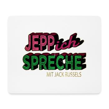 statement witzig chihuahua lustig zitat lieben - Mousepad (Querformat) - Weiß - Vorne
