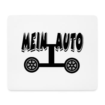 Auto - Mousepad (Querformat) - Weiß - Vorne