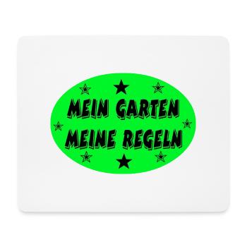Garten - Mousepad (Querformat) - Weiß - Vorne