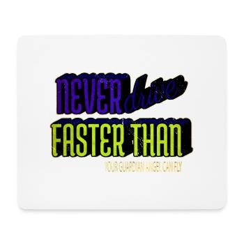 funny sayings baseball shirt mechanic - Mouse Pad (horizontal) - white - Front