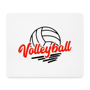 Volleyball - Mouse Pad (horizontal) - white - Front