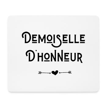 Demoiselle d'honneur - Tapis de souris (format paysage) - blanc - Devant