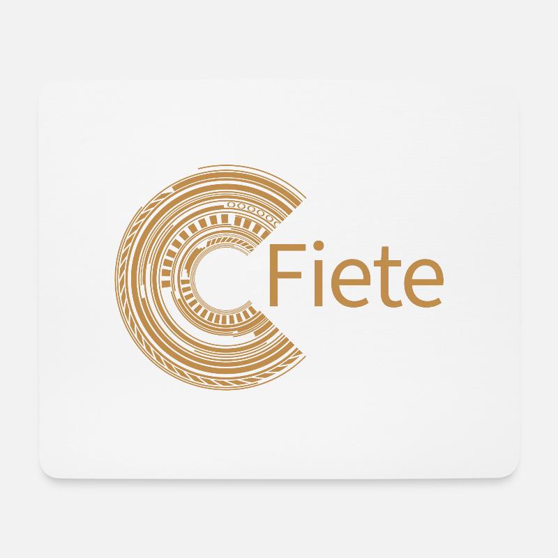 Für Fiete - Mousepad (Querformat) - Weiß