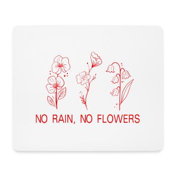 Flower Flower Plant - Mouse Pad (horizontal) - white - Front