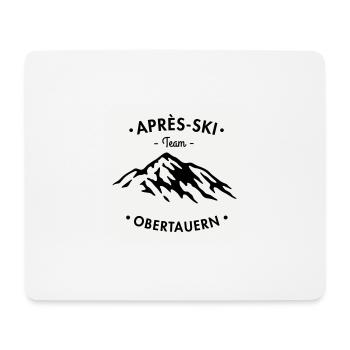 Après-Ski Obertauern - Tapis de souris (format paysage) - blanc - Devant