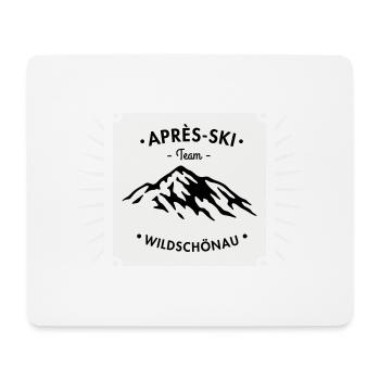 Après-Ski Wildschönau - Tapis de souris (format paysage) - blanc - Devant