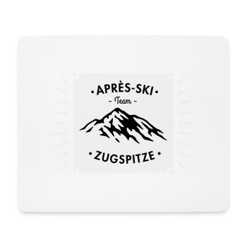 Après-Ski Zugspitze - Tapis de souris (format paysage) - blanc - Devant