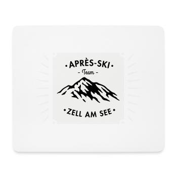 Après-Ski Zell am See - Tapis de souris (format paysage) - blanc - Devant