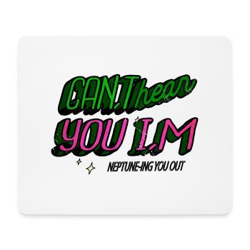 planètes idée cadeau télescope geek - Tapis de souris (format paysage) - blanc - Devant