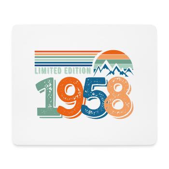 Limited edition 1958 - Tapis de souris (format paysage) - blanc - Devant