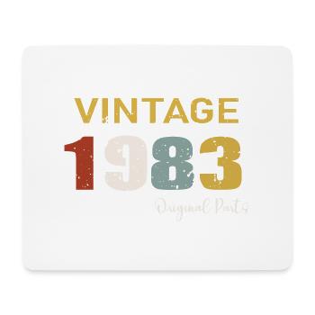 Original parts 1983 - 41 Year Anniversary Gift - Mouse Pad (horizontal) - white - Front