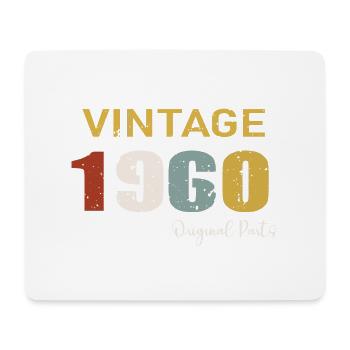 Original parts 1960 - Cadeau d Anniversaire 64 ans - Tapis de souris (format paysage) - blanc - Devant