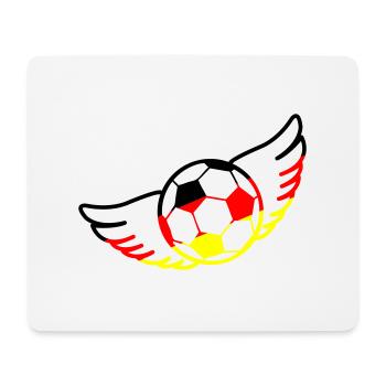 Football Germany - Mouse Pad (horizontal) - white - Front