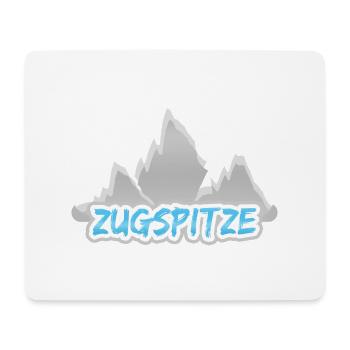 Mount Zugspitze - Mouse Pad (horizontal) - white - Front