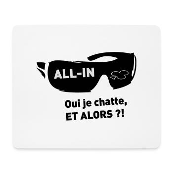 Möglichkeit - Mousepad (Querformat) - Weiß - Vorne