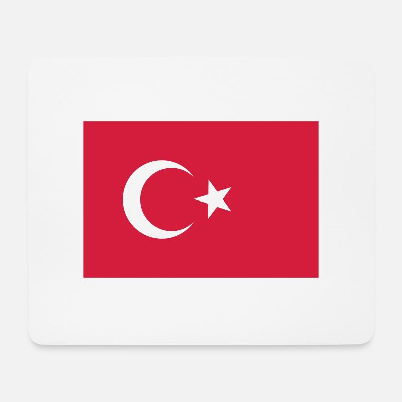 Türkei - Mousepad (Querformat) - Weiß