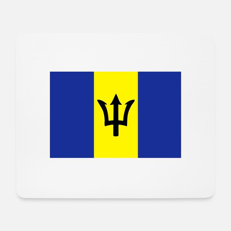 Barbados - Mouse Pad (horizontal) - white