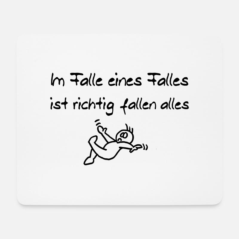 Just in case - Mouse Pad (horizontal) - white