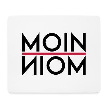 Moin Moin - Mousepad (Querformat) - Weiß - Vorne