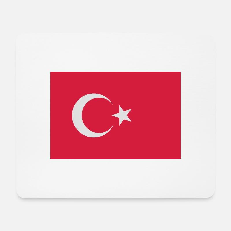 Turkey - Mousepad (Querformat) - Weiß