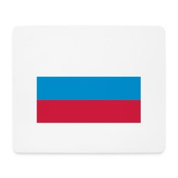 russia flag - Mousepad (Querformat) - Weiß - Vorne