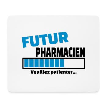 futur pharmacien - Tapis de souris (format paysage) - blanc - Devant