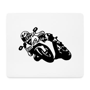 1000RR - Mousepad (Querformat) - Weiß - Vorne