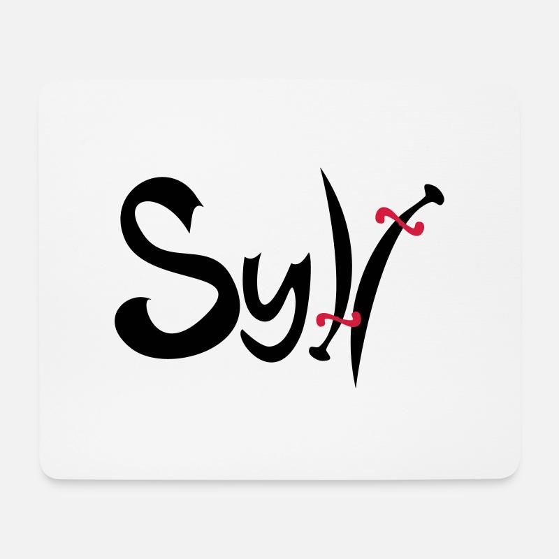 sylt - Mousepad (Querformat) - Weiß