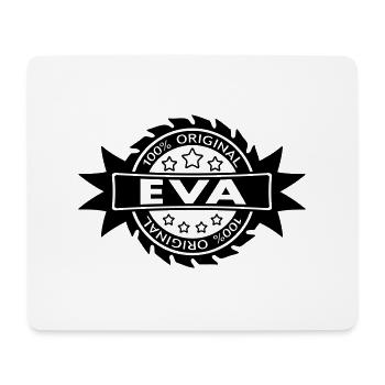 EVA star original 1c - Mouse Pad (horizontal) - white - Front